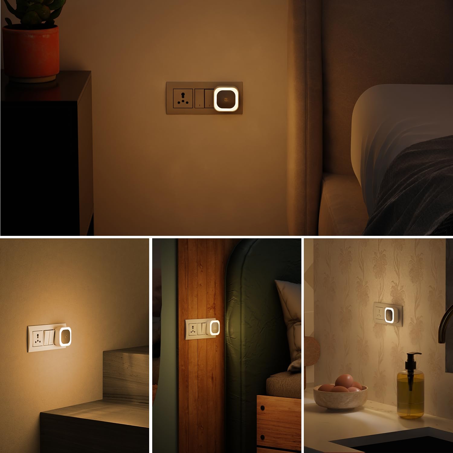 Buy Ezee Living Window Warm White LED Night Light 0.5W with Auto